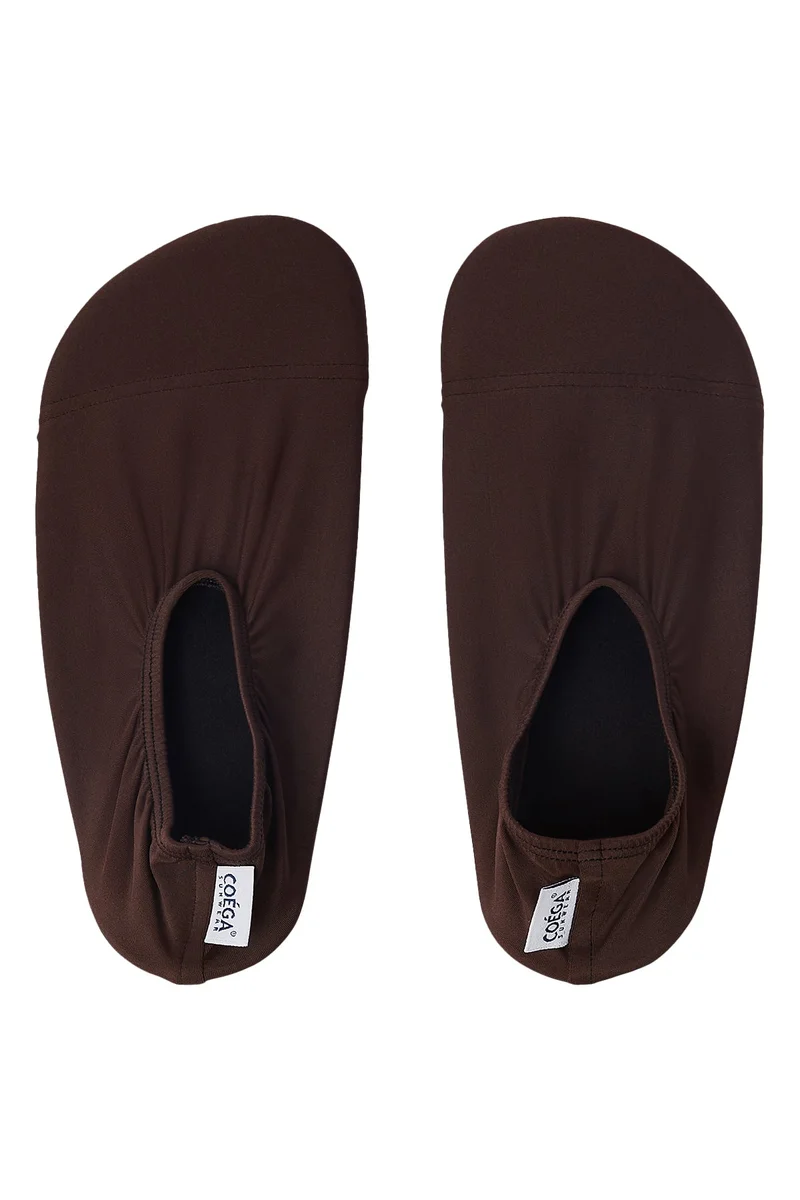 COEGA  Ladies Adults Pool Shoes Adult - Chocolate Tie Dye